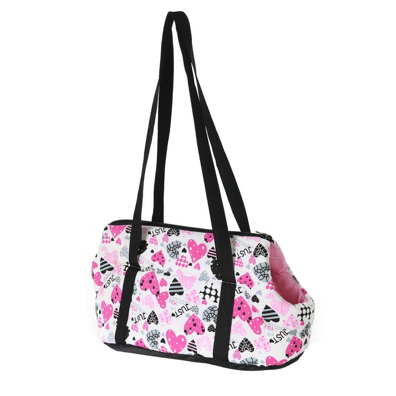 Fashion Pet Carrier For Small Dogs Cats Warm Fleece