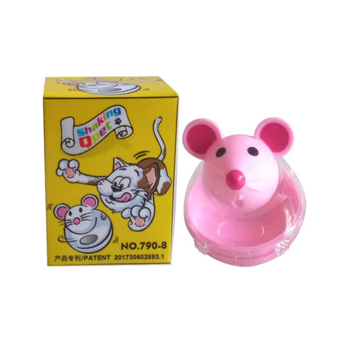 MOUSE-SHAPED FEEDER TOY