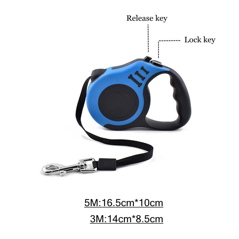 Dog Leash 3m 5m Durable Leash Automatic Retractable