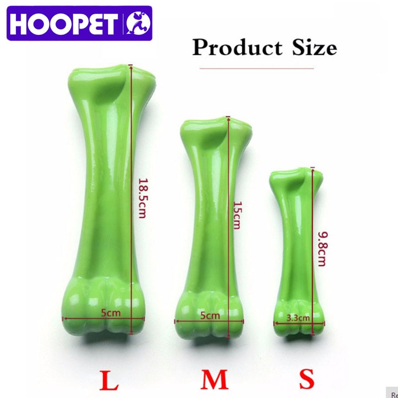 HOOPET Pet Dog Molar Toys Dentifrice Deodorant Safe Non-toxic Anti-bite Playable Teething Stick S M L