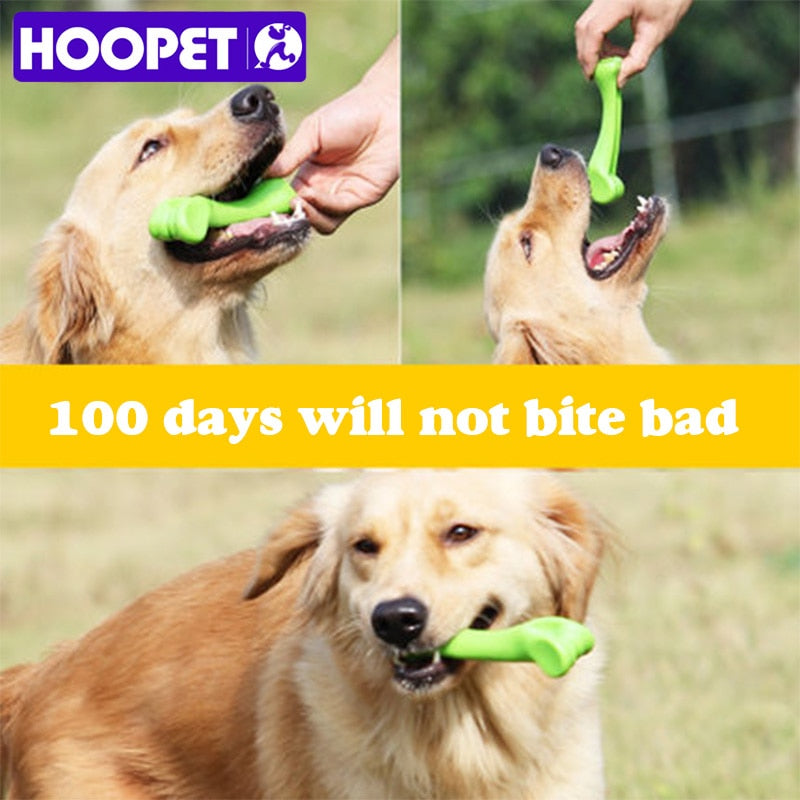 HOOPET Pet Dog Molar Toys Dentifrice Deodorant Safe Non-toxic Anti-bite Playable Teething Stick S M L