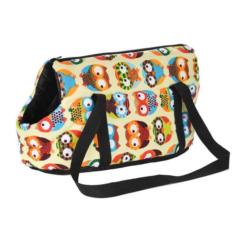 Fashion Pet Carrier For Small Dogs Cats Warm Fleece