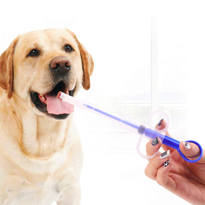 1PCS Pet Syringe Tablet Pill Gun  Push Dispenser Medicine Water Milk Syringe