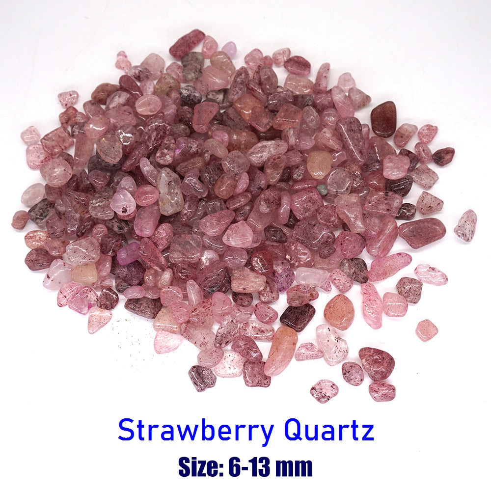 Natural Stones Gravel Crystals Chip Quartz Ore Minerals Reiki Healing Tumbled Agates Specimen Gemstones Home Aquarium Decoration