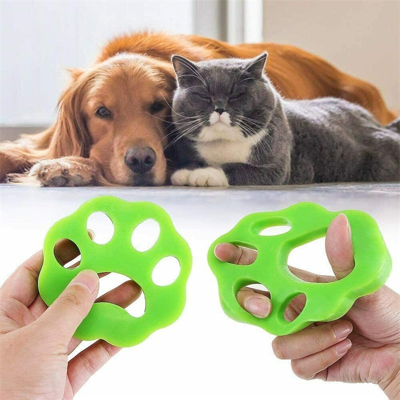 2022 New Pet Hair Remover Reusable Double Sided Silicone