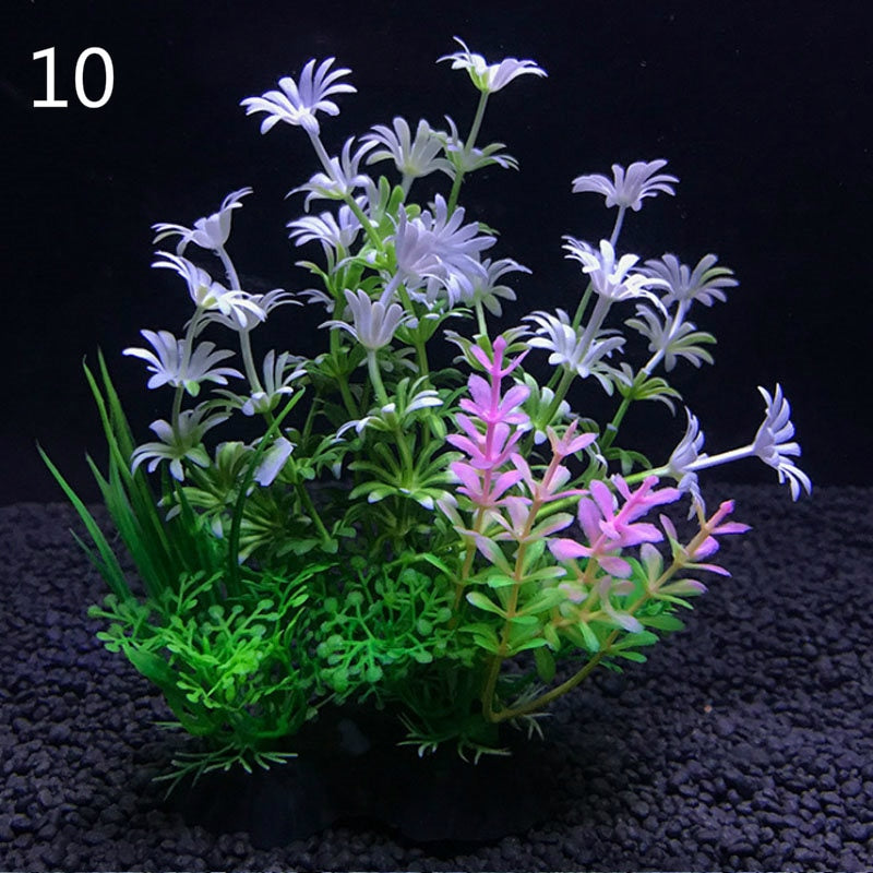 Aquarium Artificial Decor Plants Simulation Water WeedsAquarium Grass Decoration 14cm