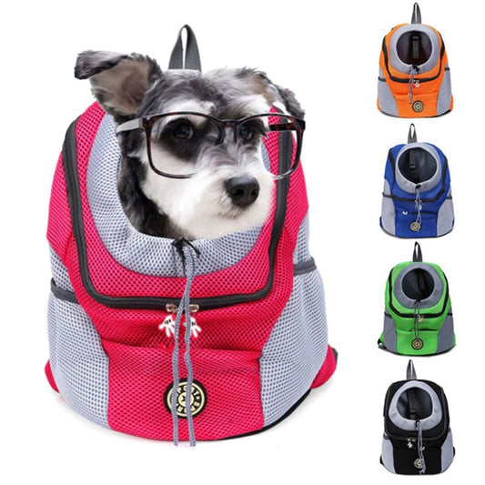 New Double Shoulder Portable Travel Backpack Outdoor Pet Dog Carrier