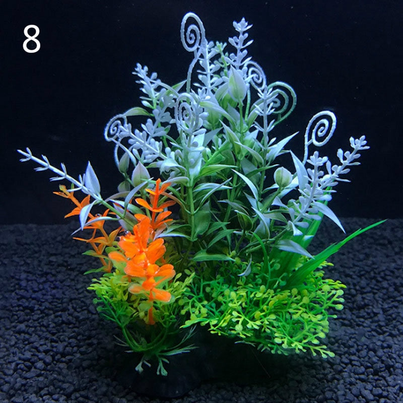 Aquarium Artificial Decor Plants Simulation Water WeedsAquarium Grass Decoration 14cm