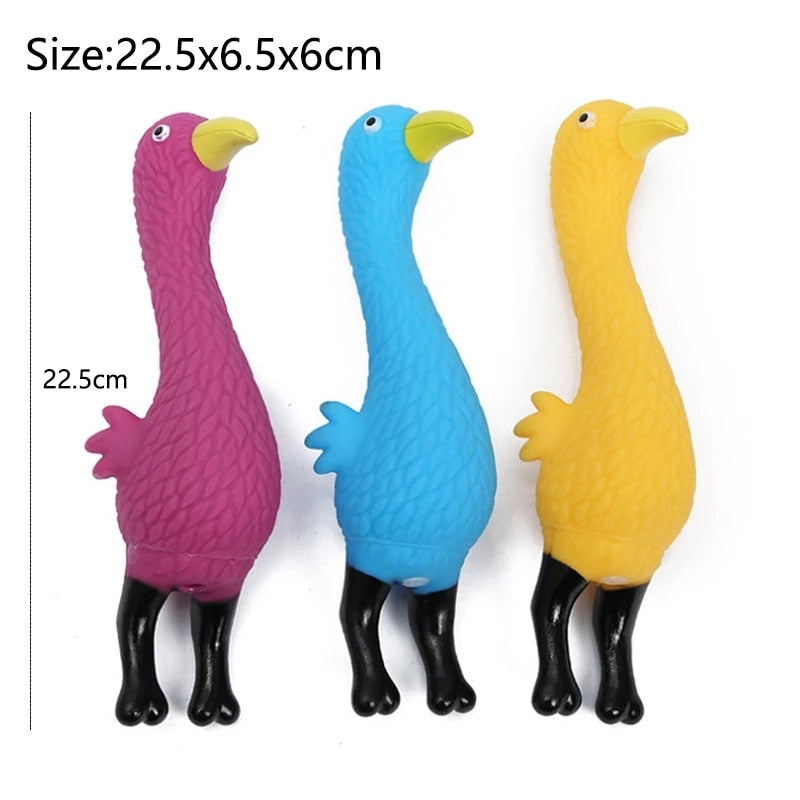 Pet Dog Toy Screaming Chicken  Sound Toys Training Pet Products