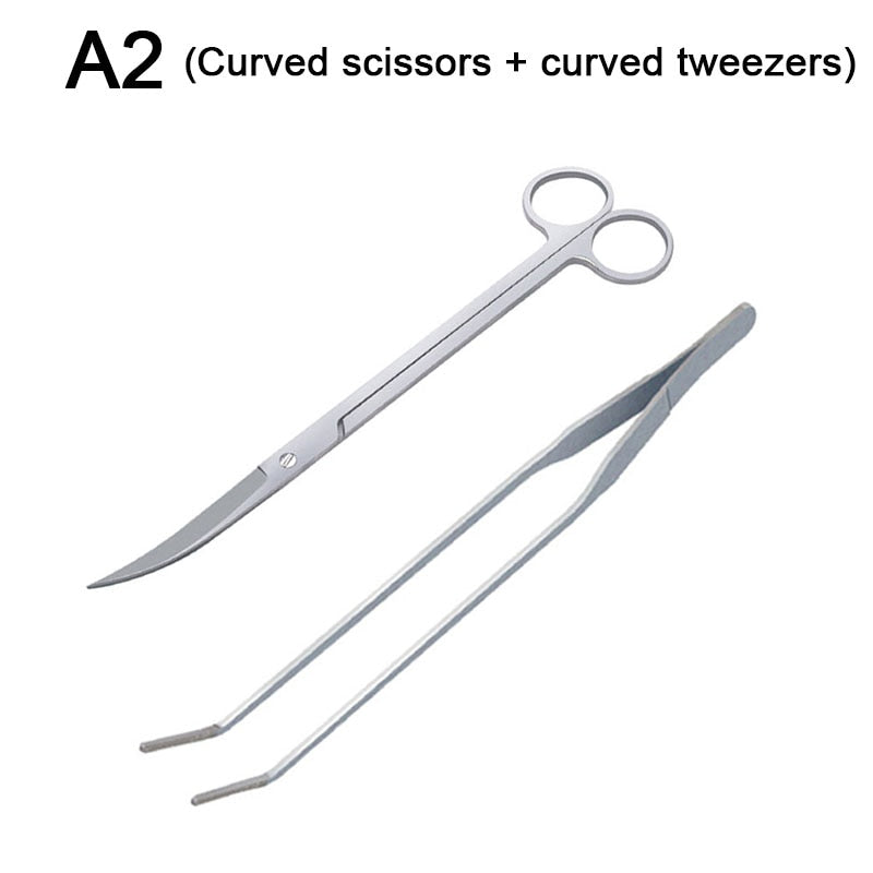 Aquarium Tools Set Scissor Tweezers,  Fish Tank Shovels , Aquarium Accessories