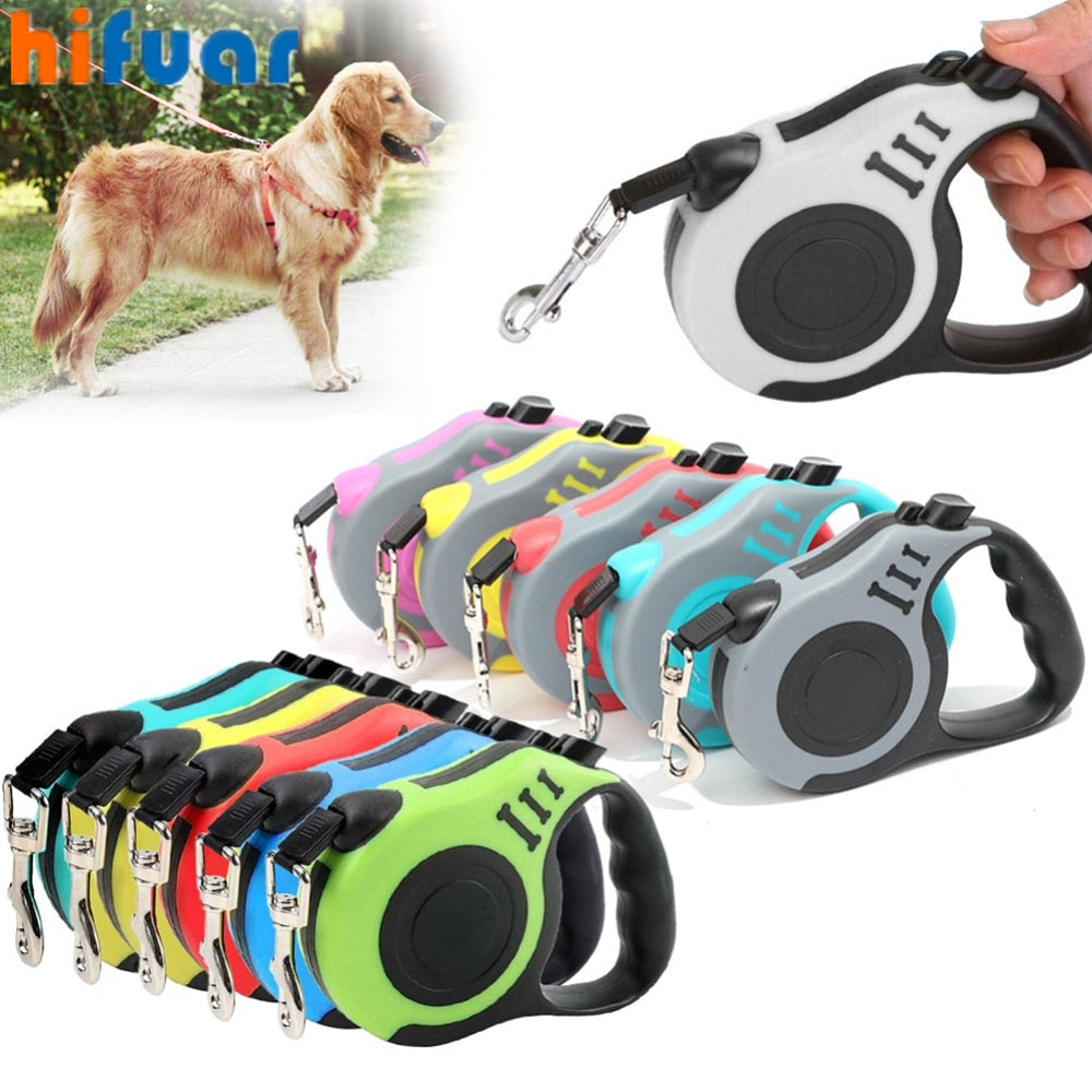 Dog Leash 3m 5m Durable Leash Automatic Retractable