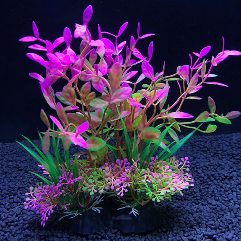 12 Kinds Artificial Aquarium Decor Plants Decoration Accessories 14cm