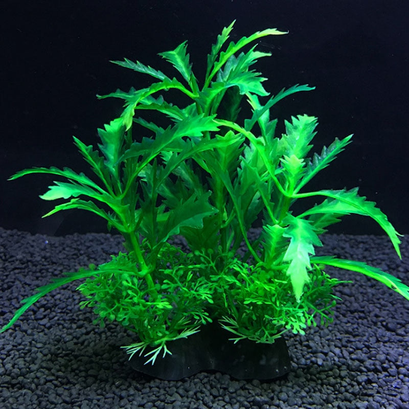 Aquarium Artificial Decor Plants Simulation Water WeedsAquarium Grass Decoration 14cm