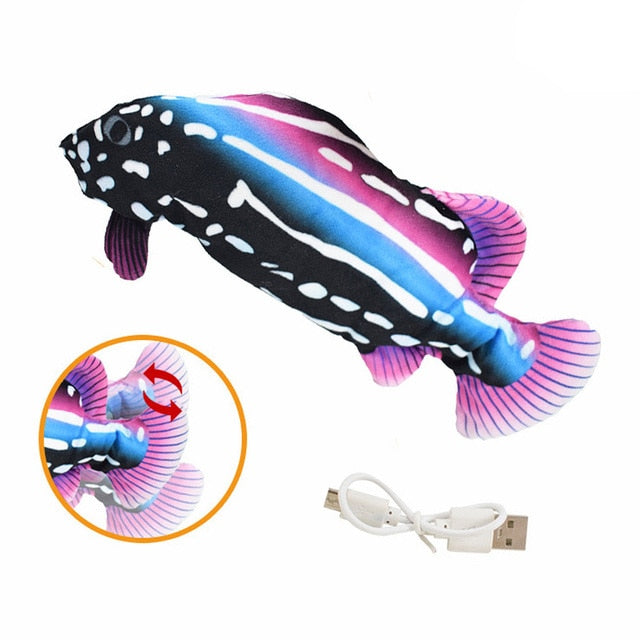 Toys for Dog Interactive Electronic Floppy Fish Dogs To