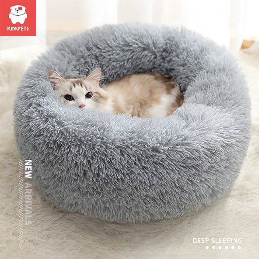 Kimpets Round Cat Bed Dog Pet Bed