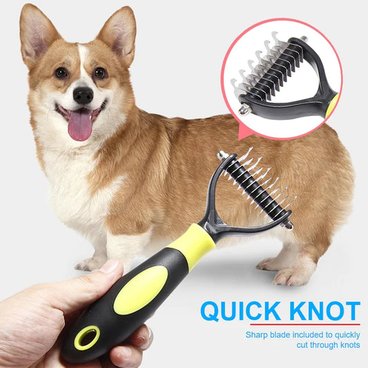 2 SIDED DESHEDDING BRUSH