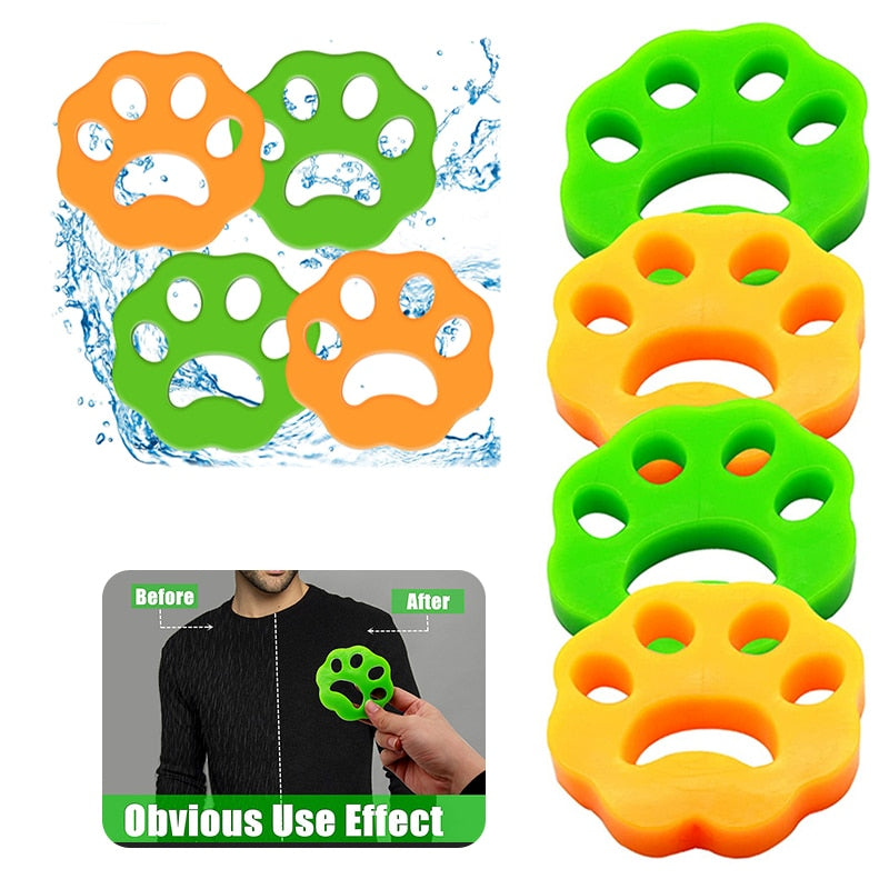 2022 New Pet Hair Remover Reusable Double Sided Silicone