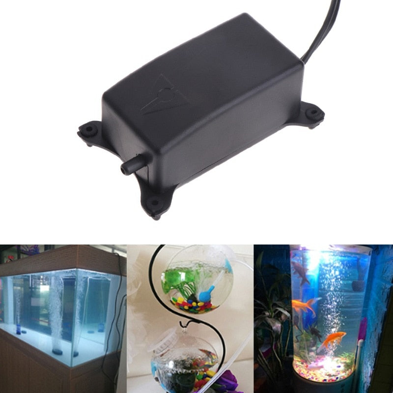 Aquarium Oxygenation Pump Small Oxygenation Pump Aquarium Quiet Fish Oxygenation Pump Full Volume Aquarium Air Stone