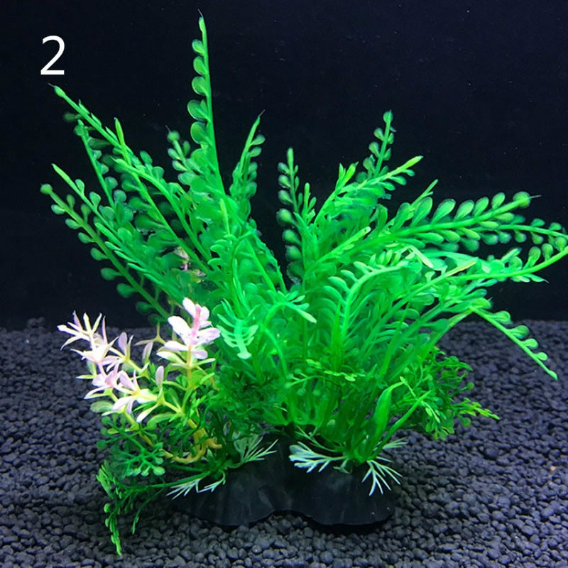 Aquarium Artificial Decor Plants Simulation Water WeedsAquarium Grass Decoration 14cm