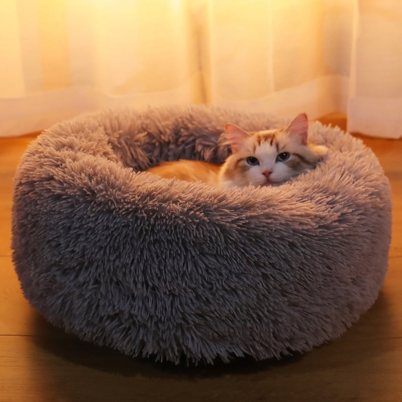 Kimpets Round Cat Bed Dog Pet Bed