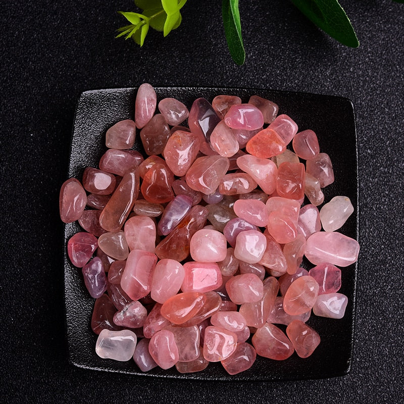 50/100g Natural Crystal Rose Quartz Amethyst Mixed Colorful Raw Stones Rock Crystals Tumbled Gravel Specimen Suitable Aquarium