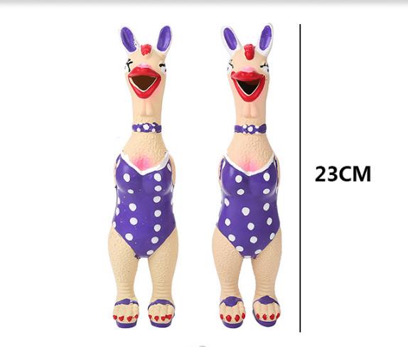 Pet Dog Toy Screaming Chicken  Sound Toys Training Pet Products