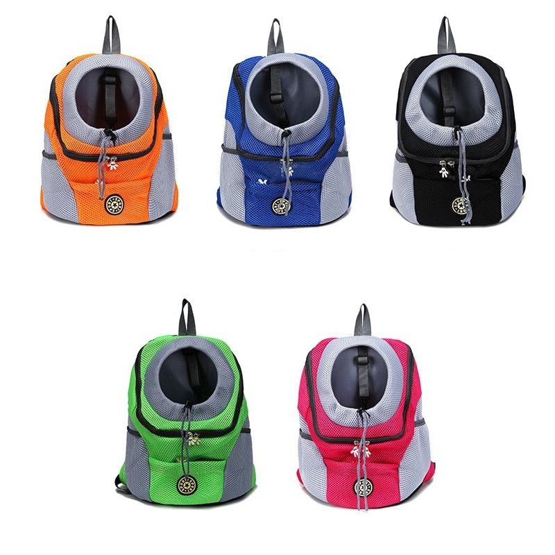 New Double Shoulder Portable Travel Backpack Outdoor Pet Dog Carrier