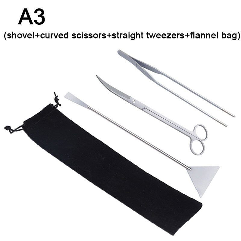 Aquarium Tools Set Scissor Tweezers,  Fish Tank Shovels , Aquarium Accessories