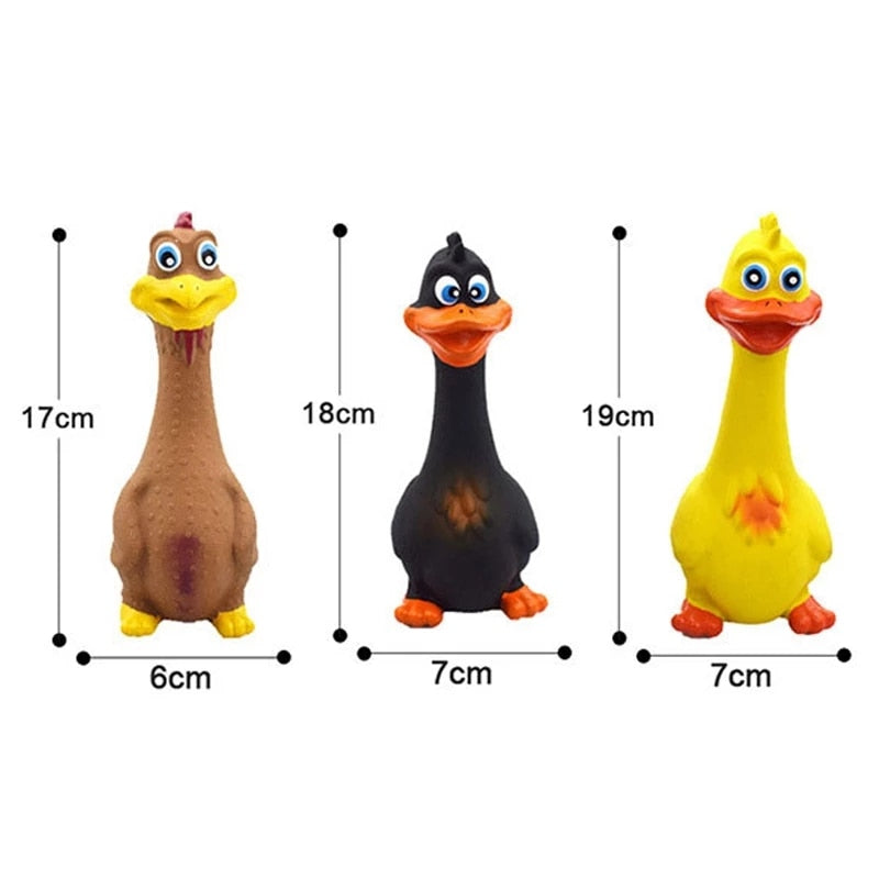 Pet Dog Toy Screaming Chicken  Sound Toys Training Pet Products